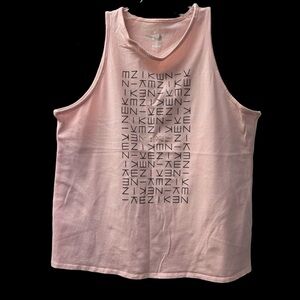 Nike / NWOT/ Baby Pink/ Athletic CUT Tank Size XL